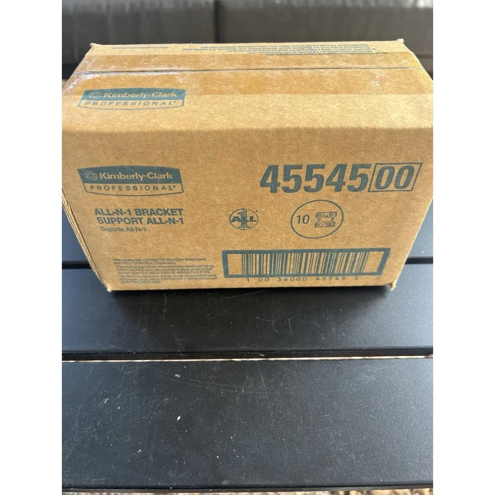 Kimberly-Clark 45545 All N One Bracket Support Mounting All-In-1 Bracket 10/Pack